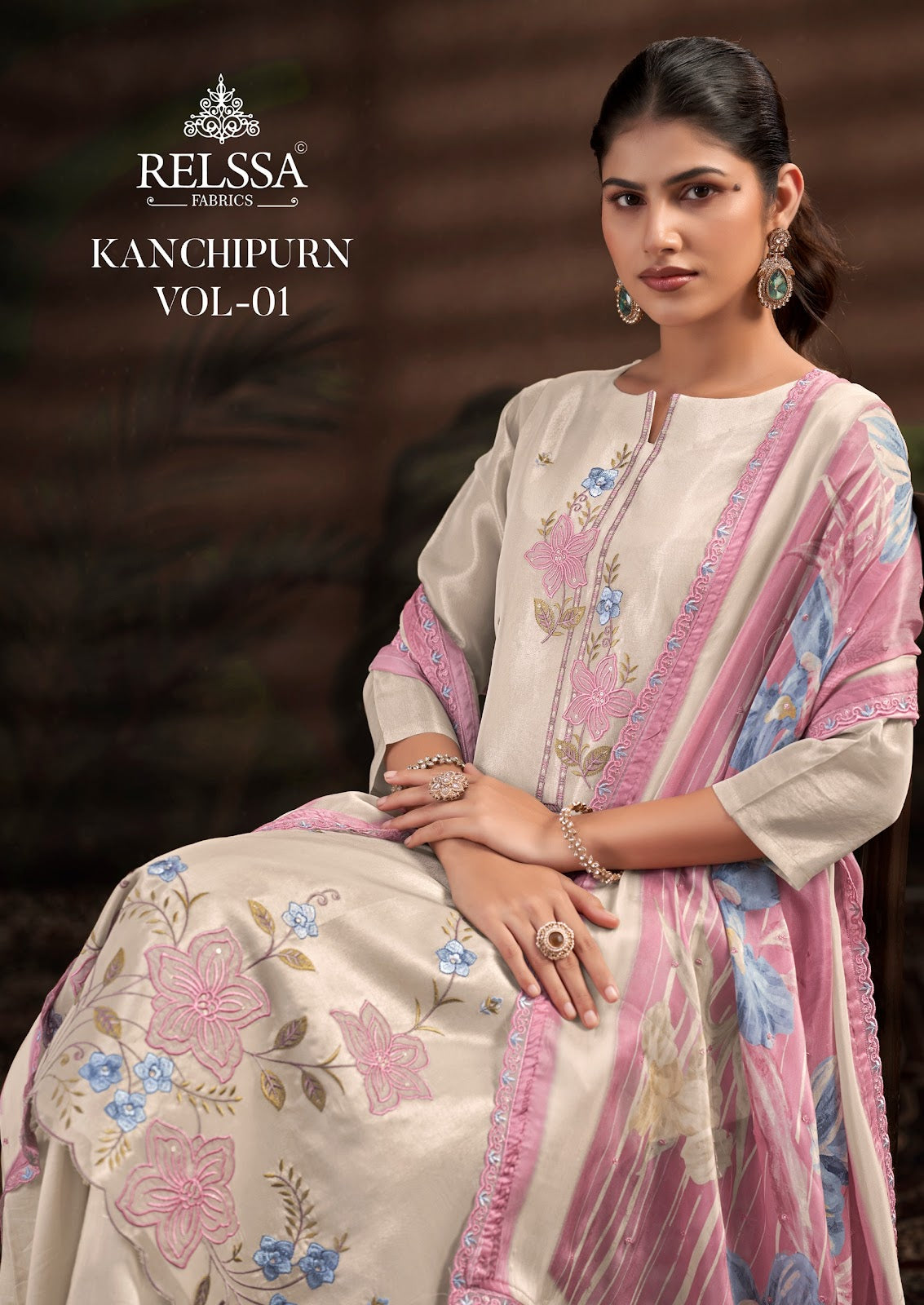 Kanchipuram Relssa Fabrics Silk Plazzo Style Suits Manufacturer Ahmedabad