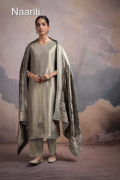 Kaneek Naariti Pant Style Suits Exporter Ahmedabad