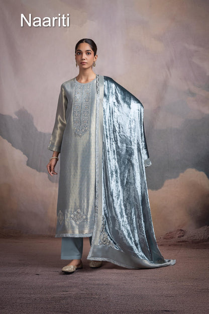 Kaneek Naariti Pant Style Suits Exporter Ahmedabad