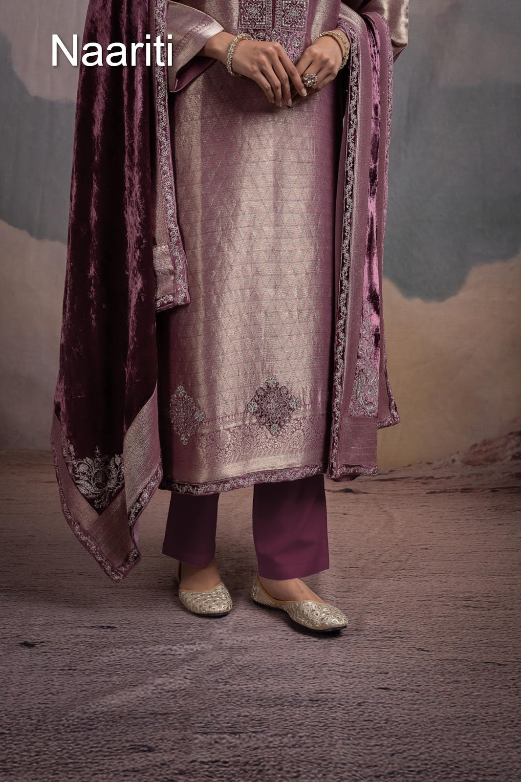 Kaneek Naariti Pant Style Suits Exporter Ahmedabad