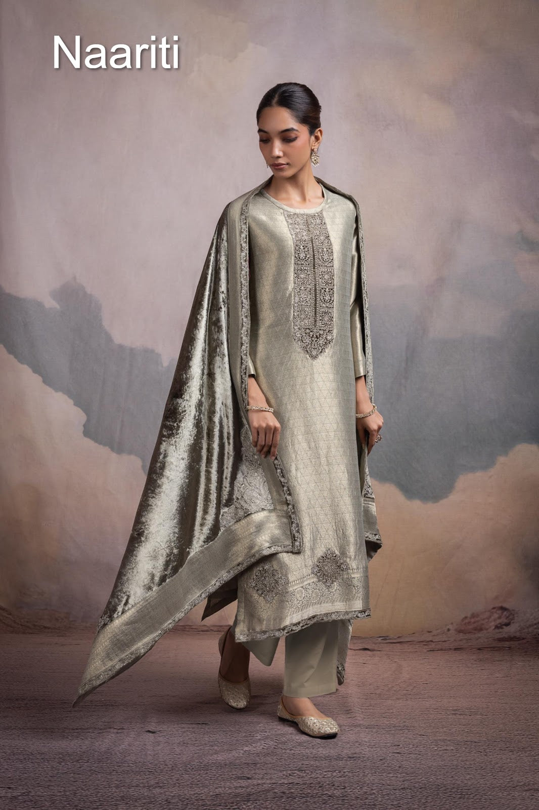 Kaneek Naariti Pant Style Suits Exporter Ahmedabad