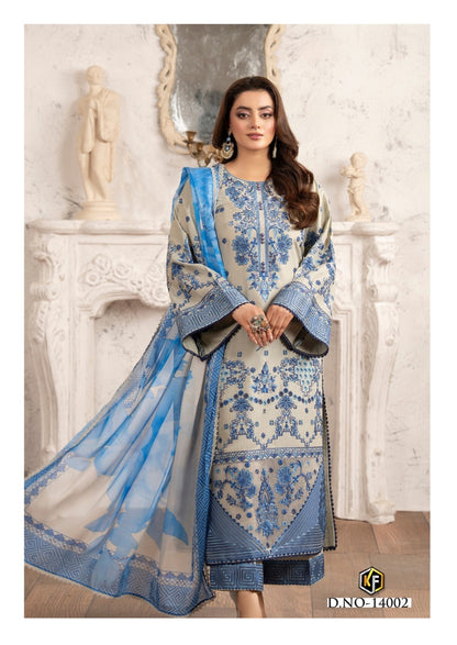 Kaneez Vol 14 Keval Fab Lawn Cotton Karachi Salwar Suits Exporter