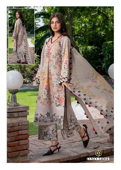 Kaneez Vol 14 Keval Fab Lawn Cotton Karachi Salwar Suits Exporter