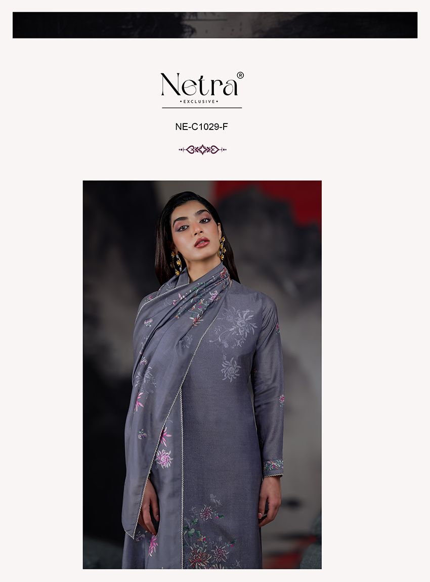 Kangna Netra Silk Jacquard Pant Style Suits Manufacturer India
