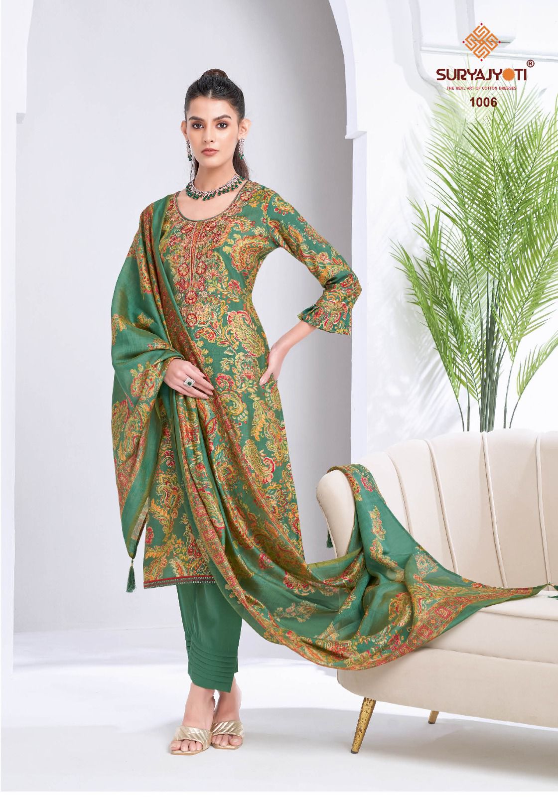 Kangna Vol 1 Suryajyoti Modal Pant Style Suits Wholesaler India