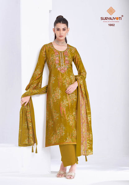Kangna Vol 1 Suryajyoti Modal Pant Style Suits Wholesaler India