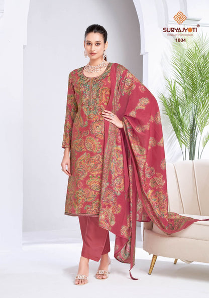 Kangna Vol 1 Suryajyoti Modal Pant Style Suits Wholesaler India