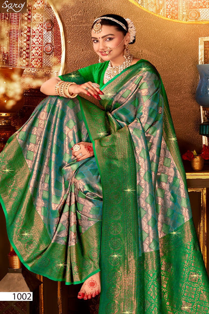 Kanha Silk Saroski Vol 8 Saroj Sarees Manufacturer Gujarat