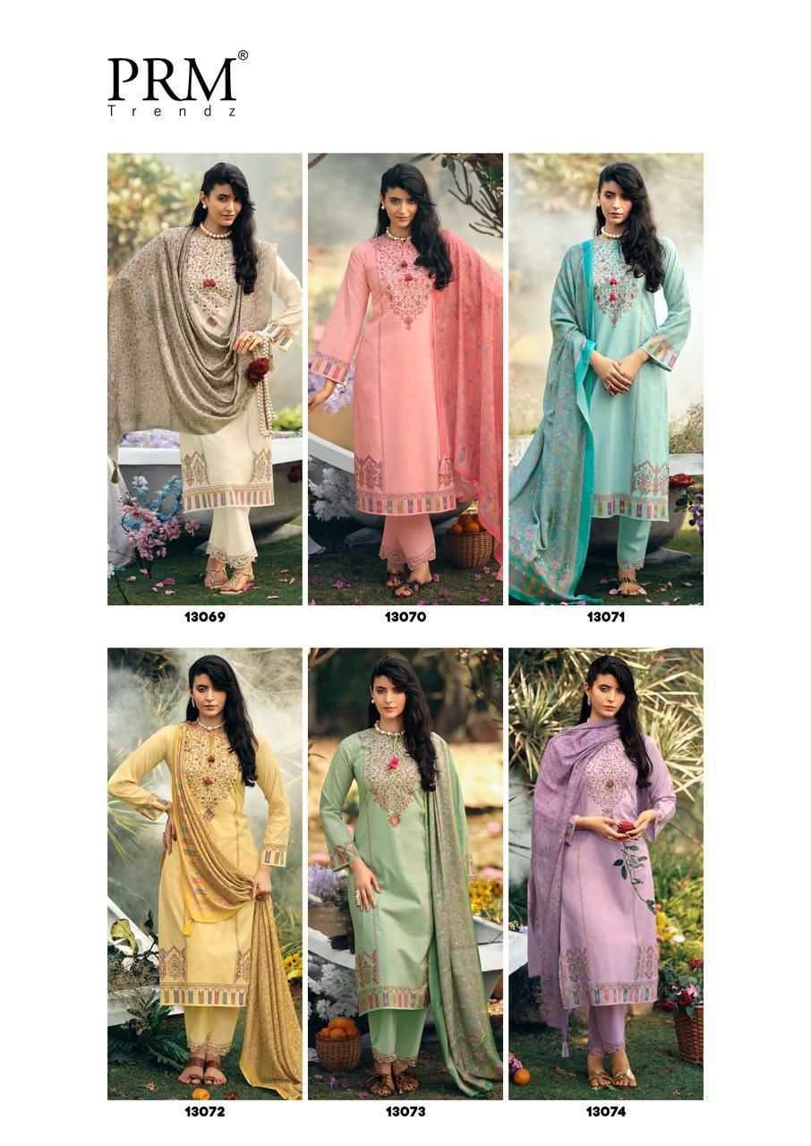 Kani Queen Prm Trendz Lawn Cotton Pant Style Suits Wholesaler