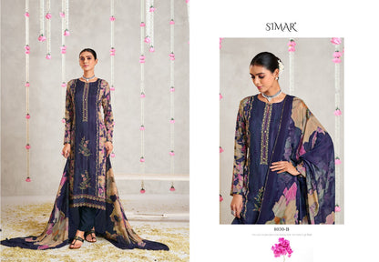 Kanika 8030 Simar Viscose Muslin Pant Style Suits Wholesale Price
