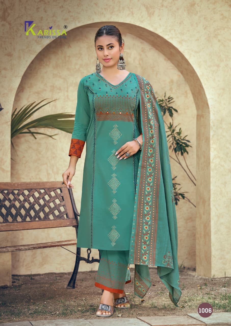 Kanika Karissa Bombay Readymade Pant Style Suits Wholesaler India