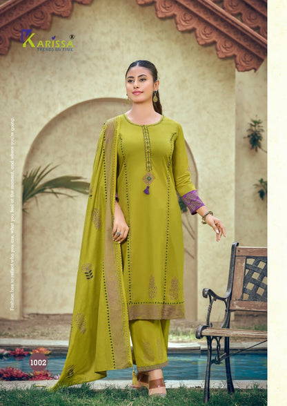 Kanika Karissa Bombay Readymade Pant Style Suits Wholesaler India