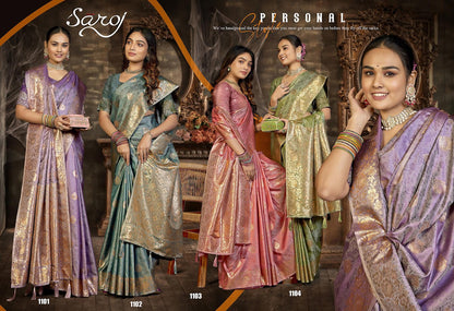 Kanika Silk Vol 11 Saroj Sarees Supplier India