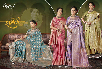 Kanika Silk Vol 1 Saroj Sarees Exporter Gujarat