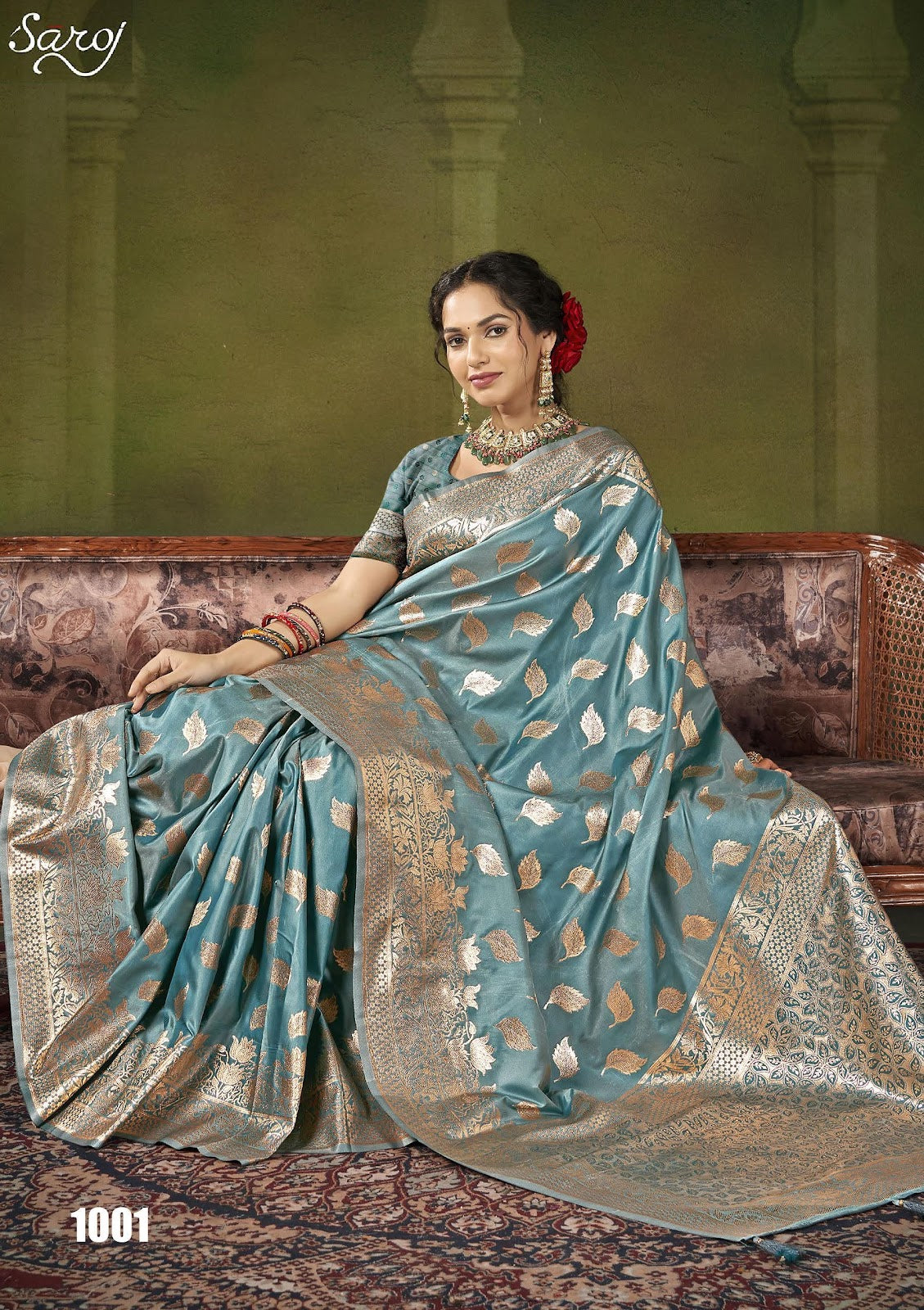 Kanika Silk Vol 1 Saroj Sarees Exporter Gujarat