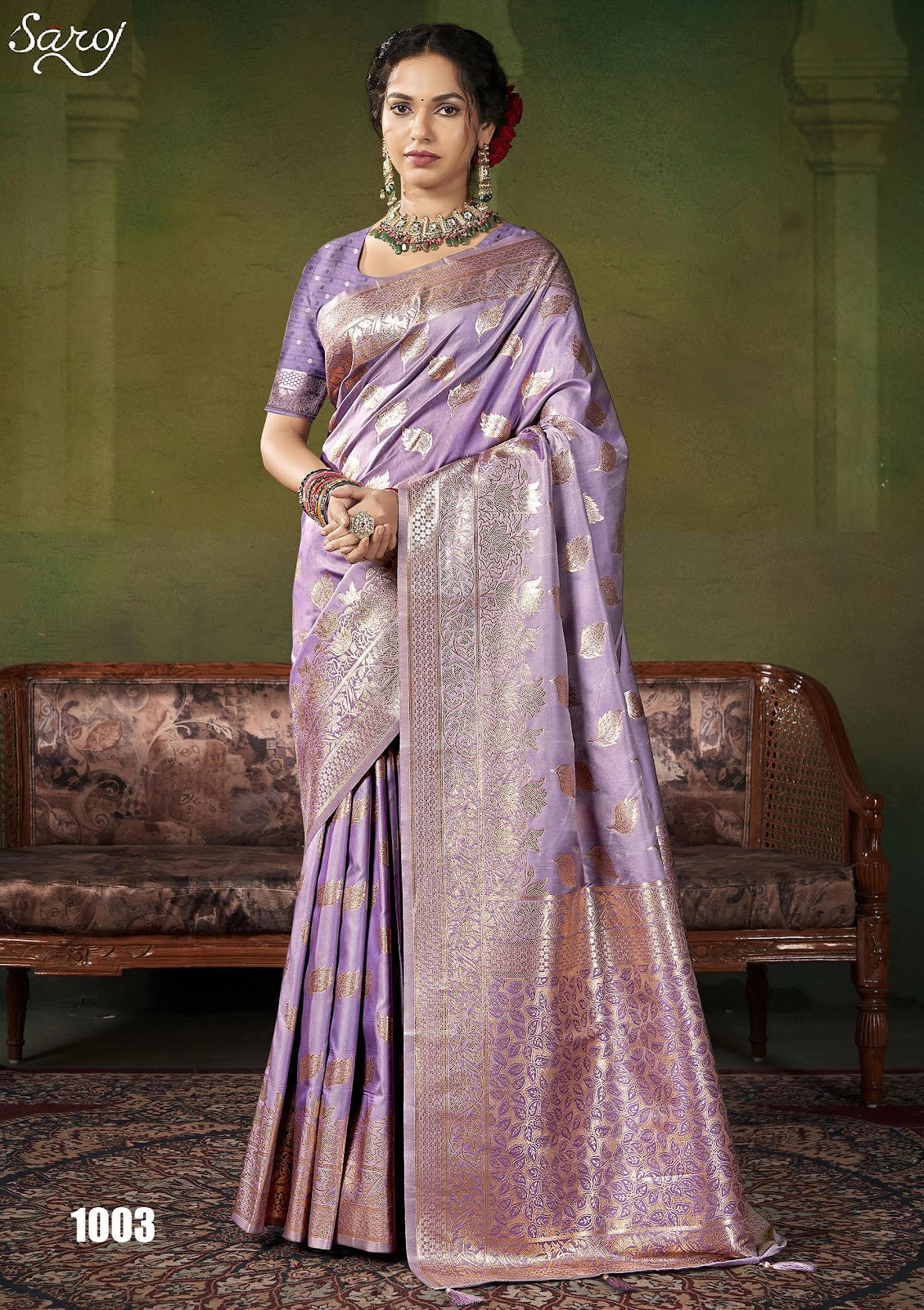 Kanika Silk Vol 1 Saroj Sarees Exporter Gujarat