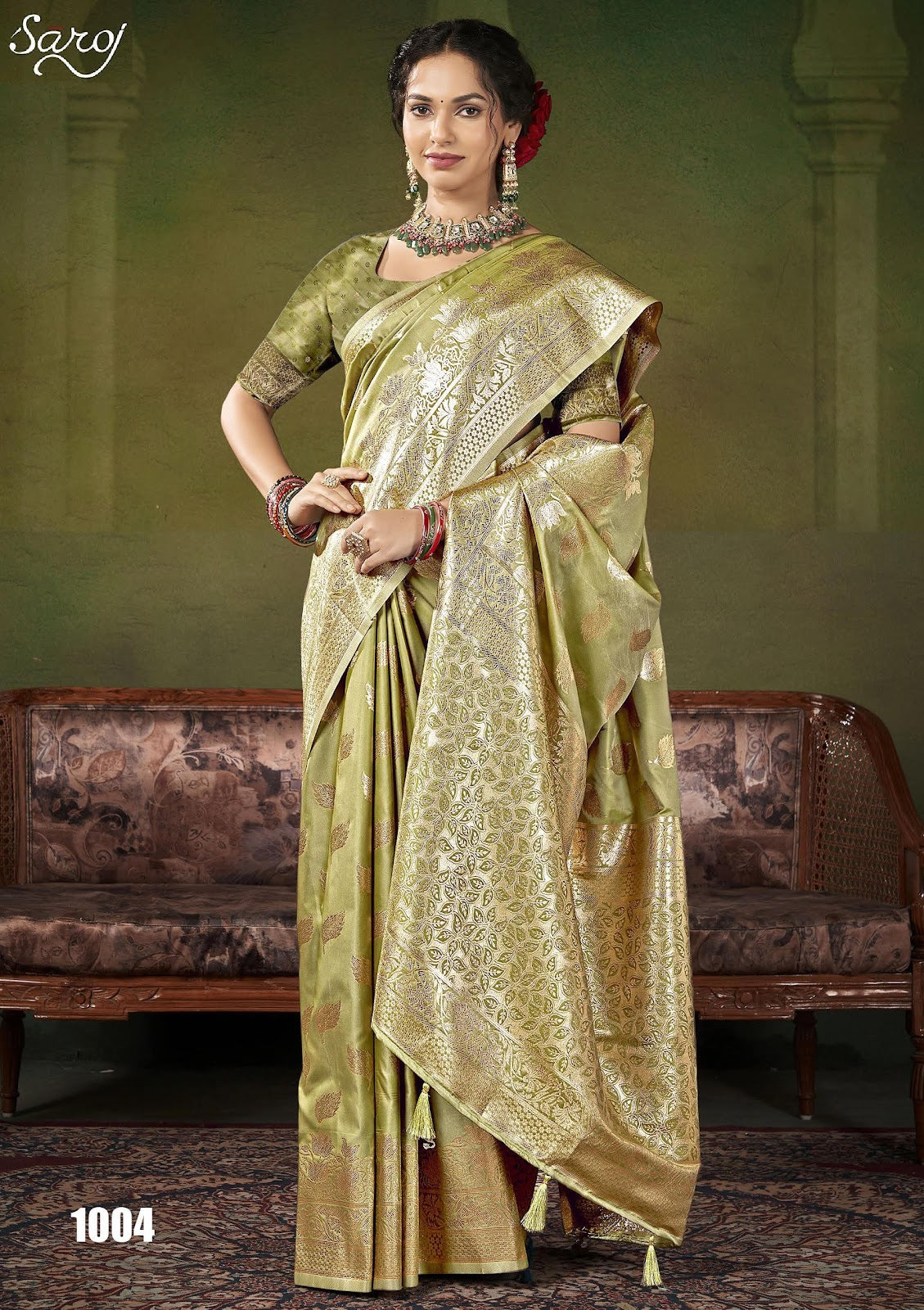 Kanika Silk Vol 1 Saroj Sarees Exporter Gujarat