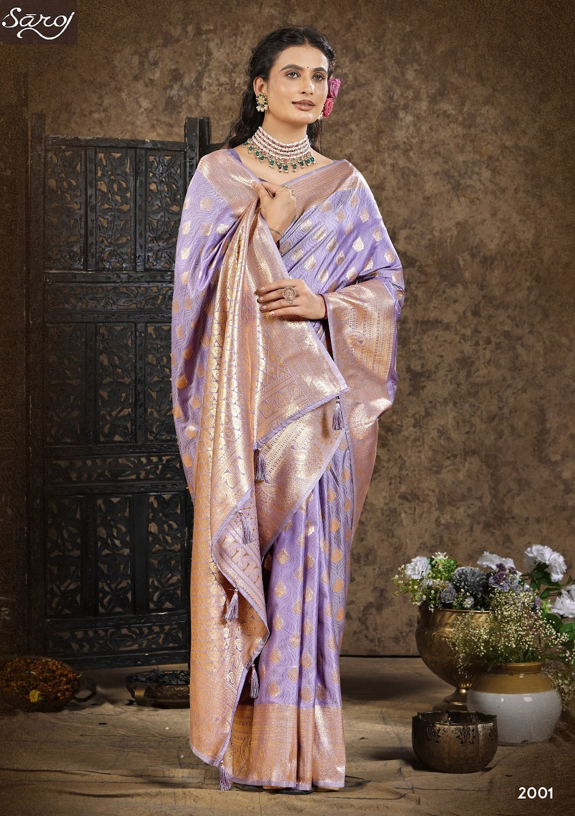 Kanika Silk Vol 2 Saroj Sarees Wholesaler Gujarat