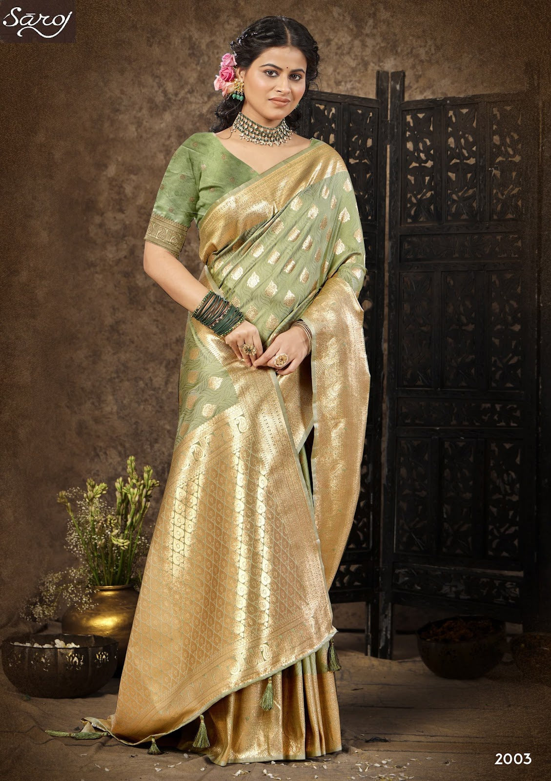 Kanika Silk Vol 2 Saroj Sarees Wholesaler Gujarat