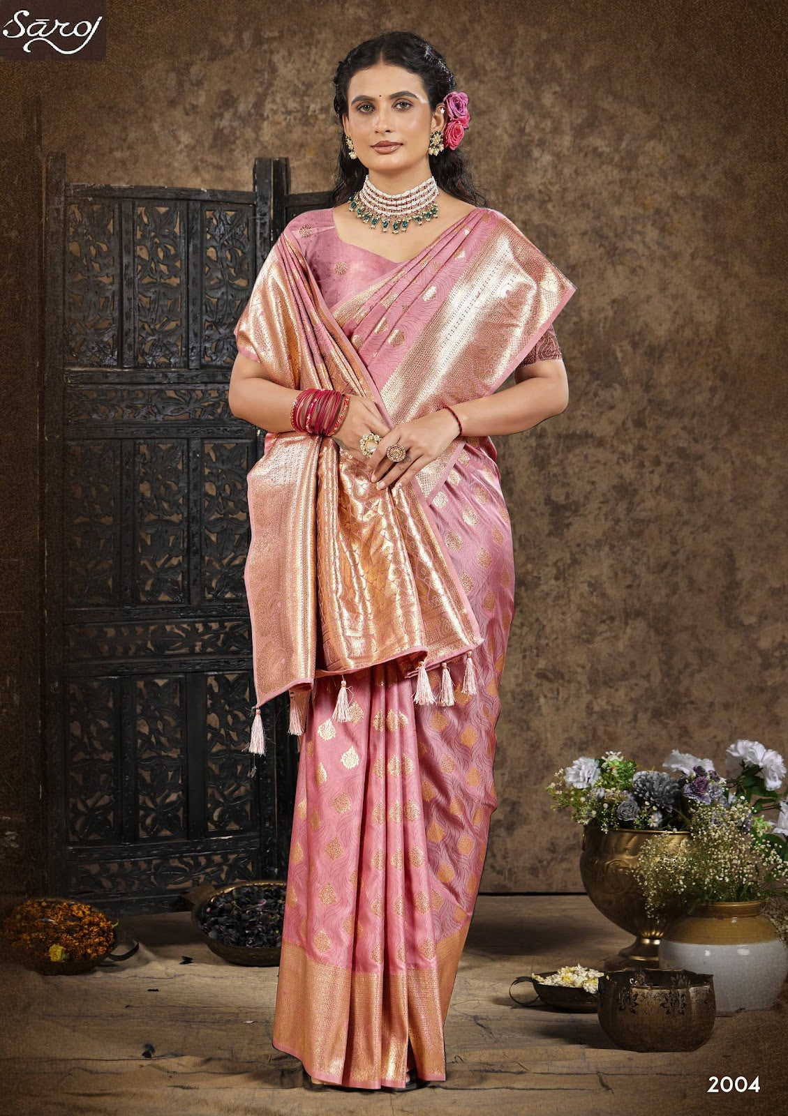 Kanika Silk Vol 2 Saroj Sarees Wholesaler Gujarat