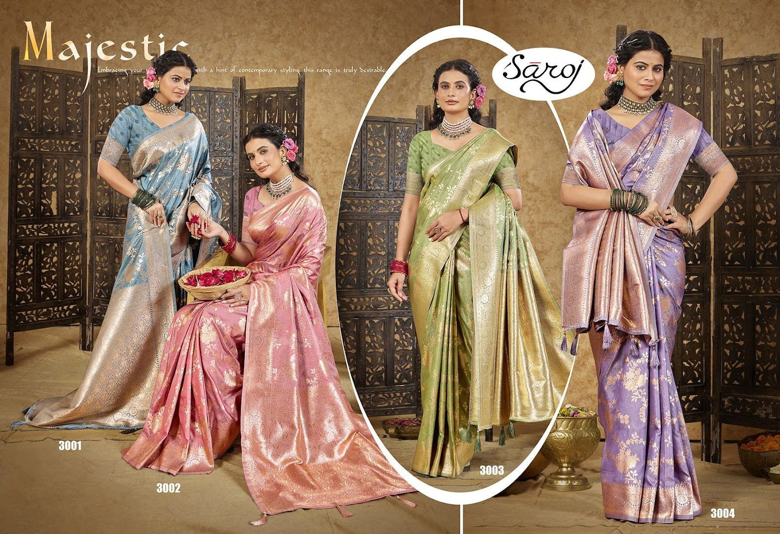 Kanika Silk Vol 3 Saroj Sarees Wholesale