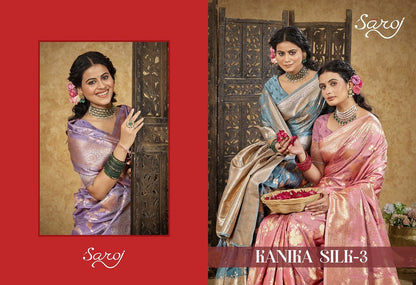 Kanika Silk Vol 3 Saroj Sarees Wholesale