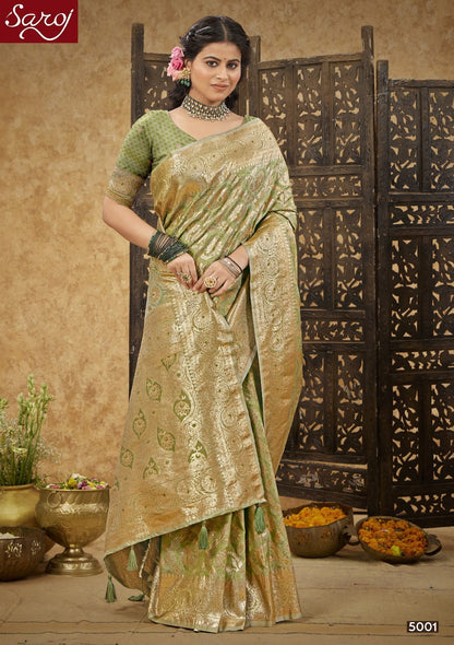 Kanika Silk Vol 5 Saroj Sarees Supplier