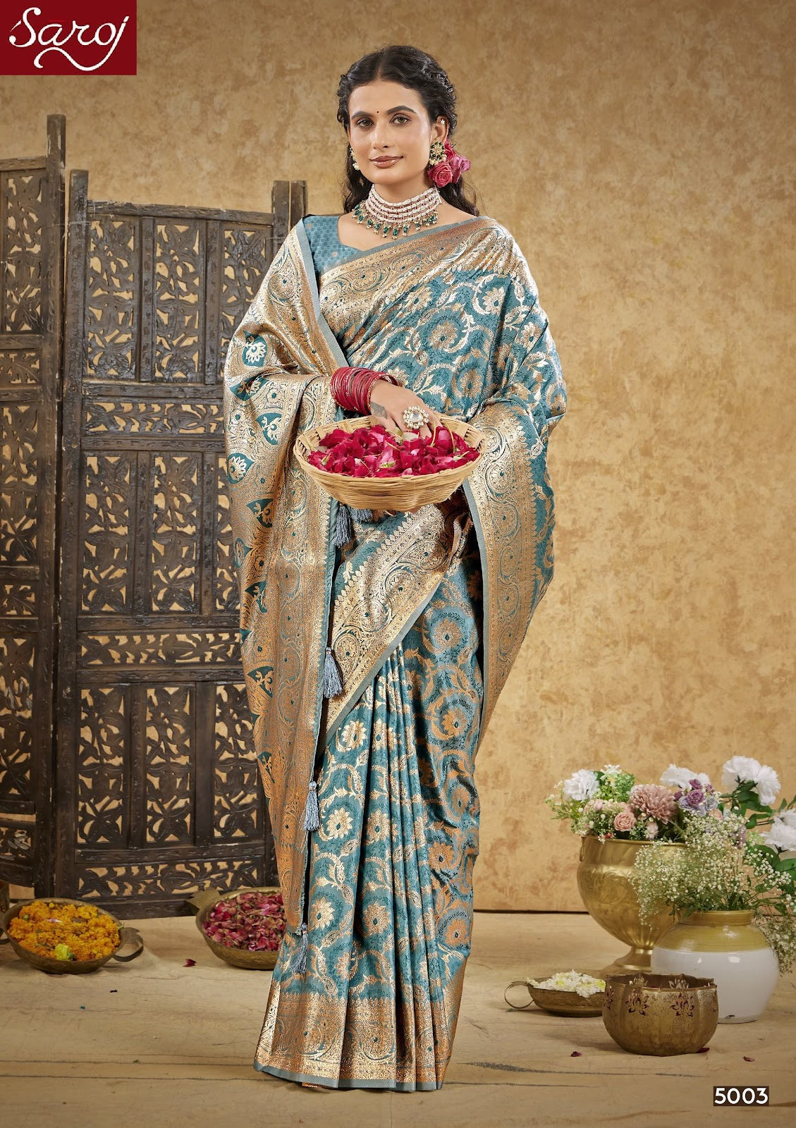 Kanika Silk Vol 5 Saroj Sarees Supplier