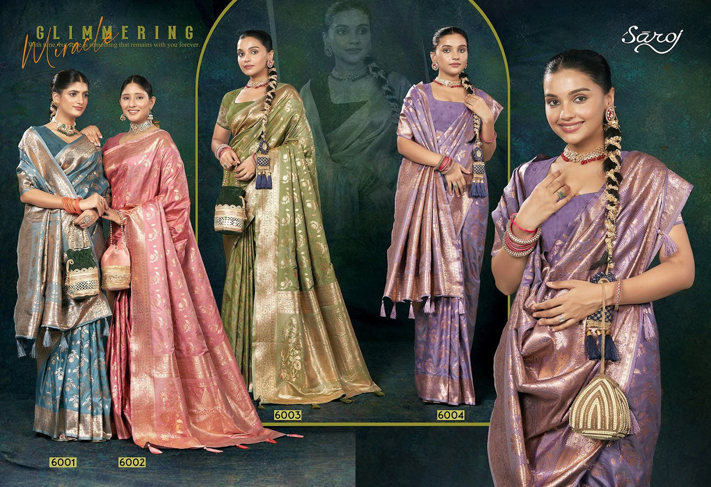 Kanika Silk Vol 6 Saroj Sarees Exporter