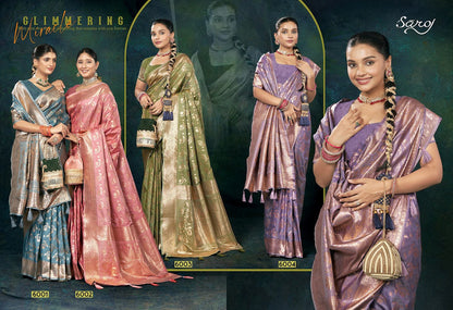 Kanika Silk Vol 6 Saroj Sarees Exporter