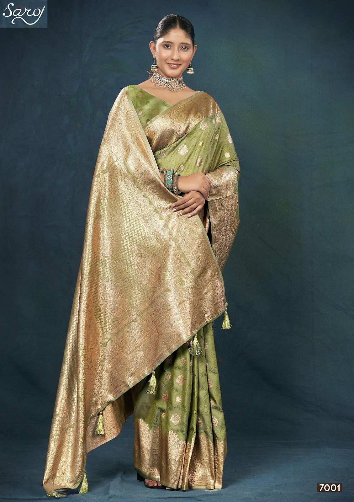 Kanika Silk Vol 7 Saroj Sarees Wholesaler