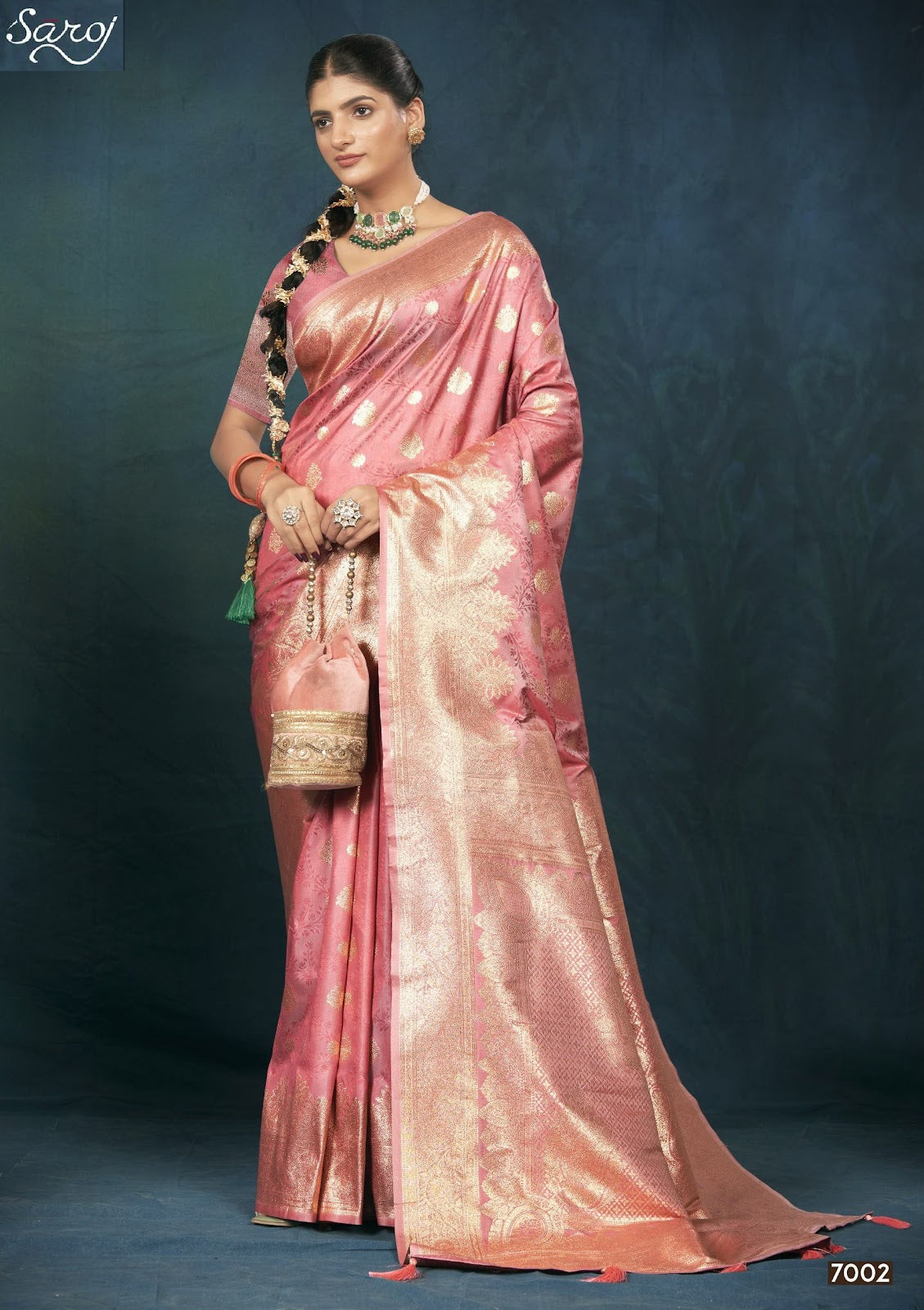 Kanika Silk Vol 7 Saroj Sarees Wholesaler