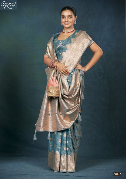 Kanika Silk Vol 7 Saroj Sarees Wholesaler
