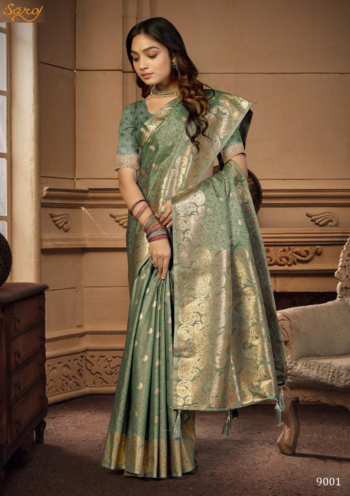 Kanika Silk Vol 9 Saroj Sarees Supplier Gujarat