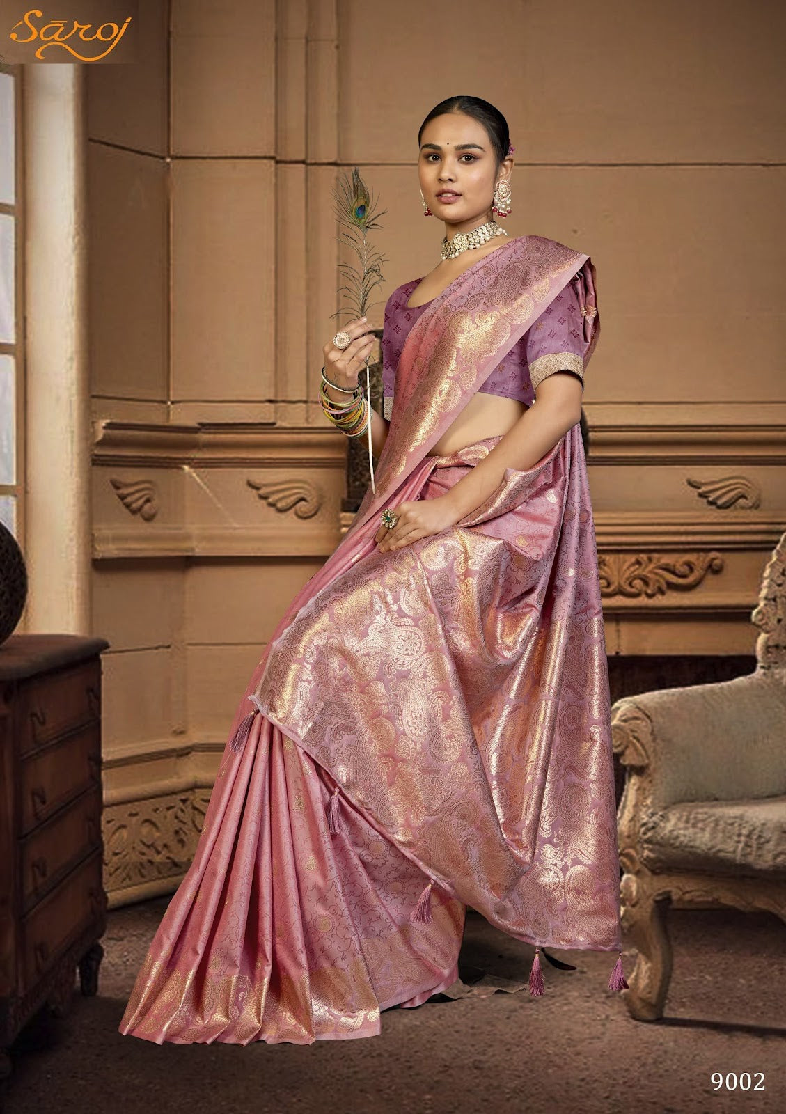 Kanika Silk Vol 9 Saroj Sarees Supplier Gujarat
