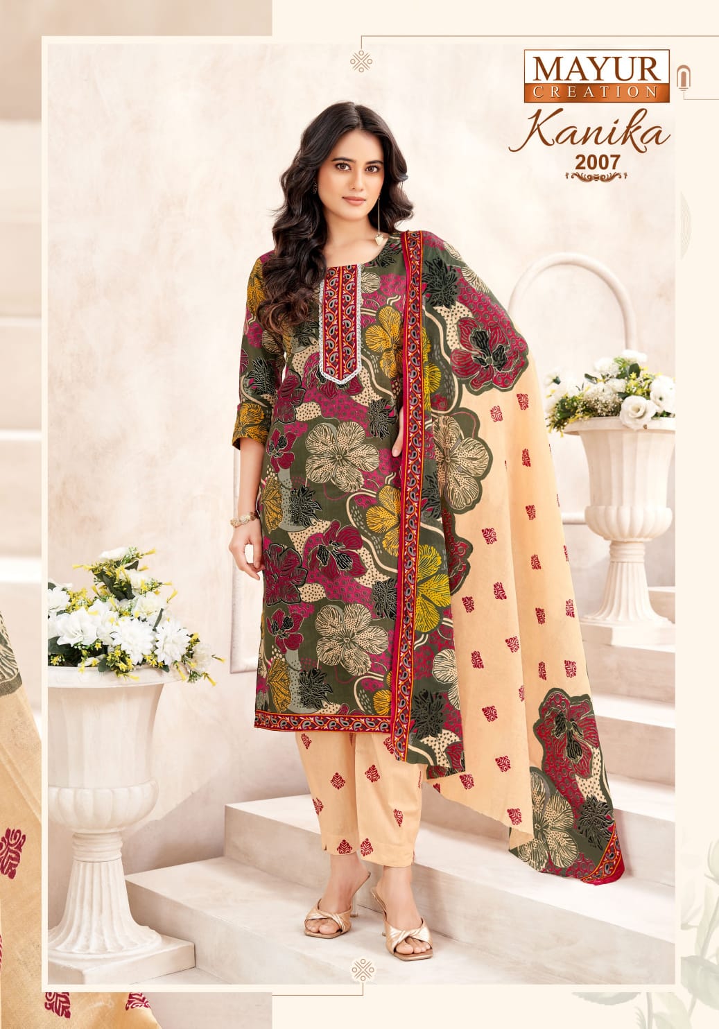 Kanika Vol 2 Mayur Creation Readymade Cotton Pant Suits Exporter India