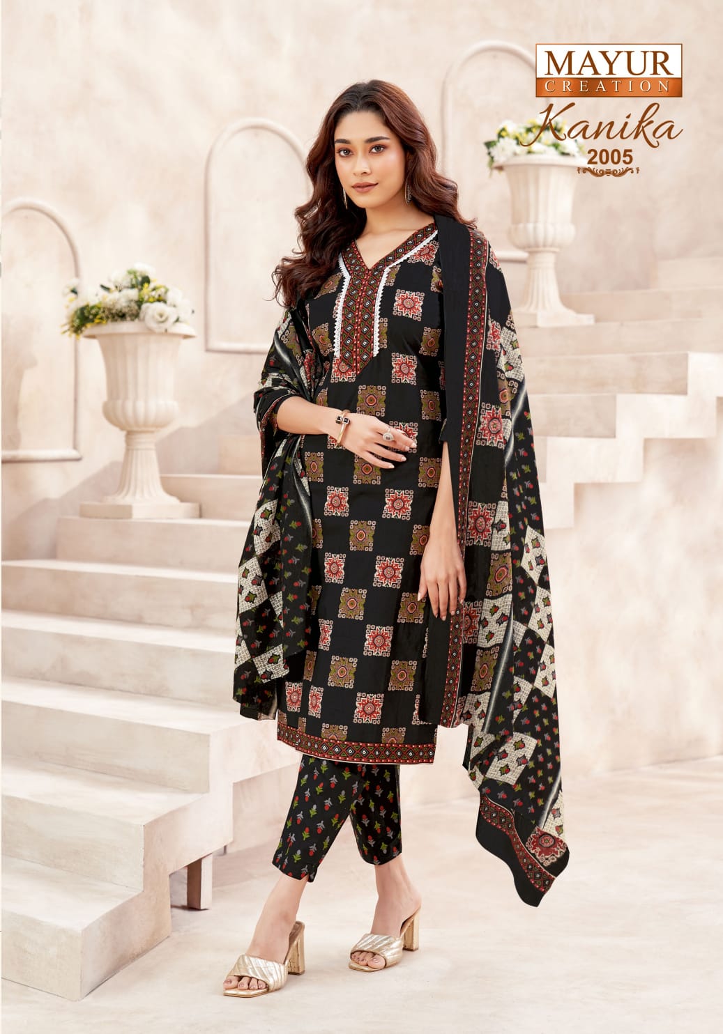 Kanika Vol 2 Mayur Creation Readymade Cotton Pant Suits Exporter India