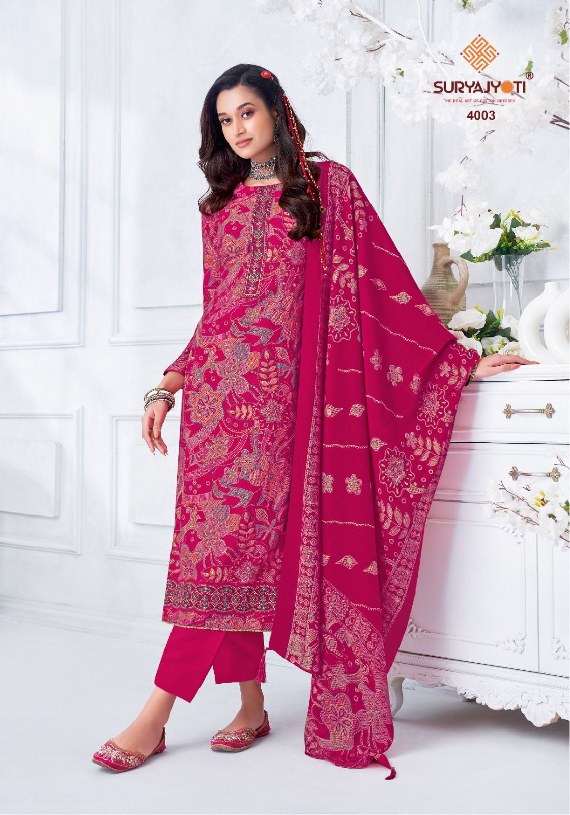 Kanika Vol 4 Suryajyoti Modal Pant Style Suits Wholesale Rate