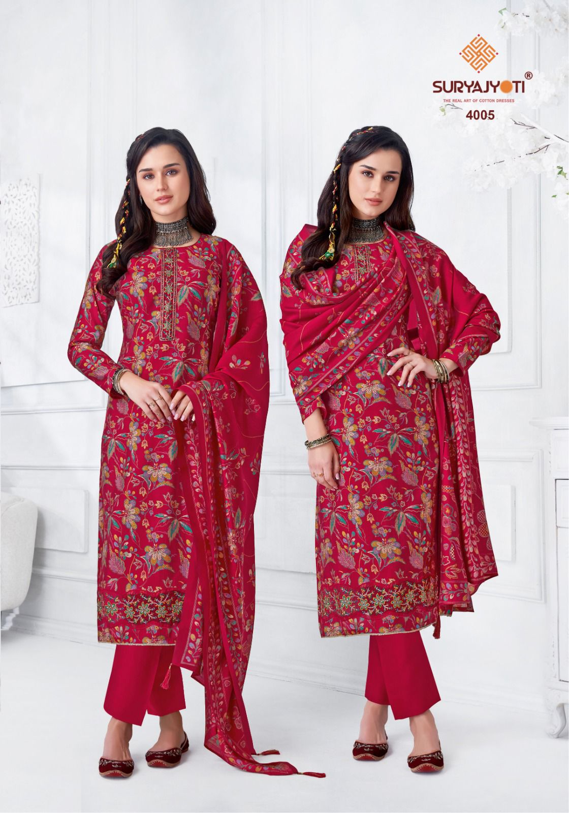 Kanika Vol 4 Suryajyoti Modal Pant Style Suits Wholesale Rate