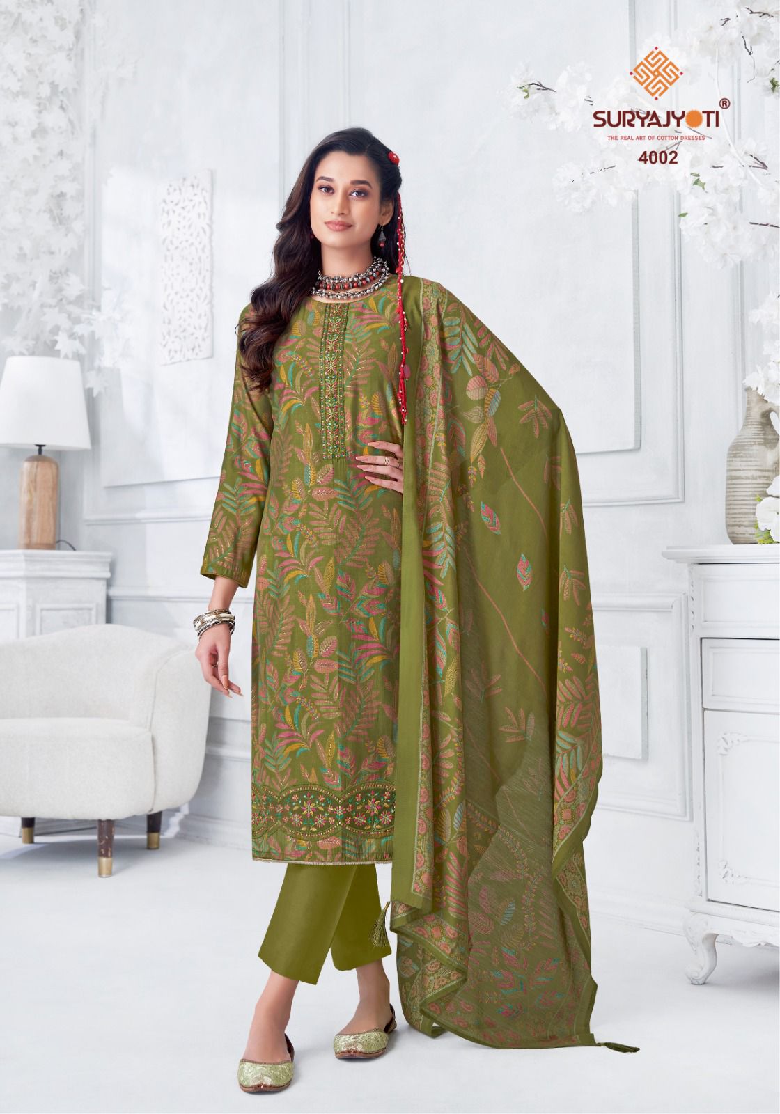 Kanika Vol 4 Suryajyoti Modal Pant Style Suits Wholesale Rate