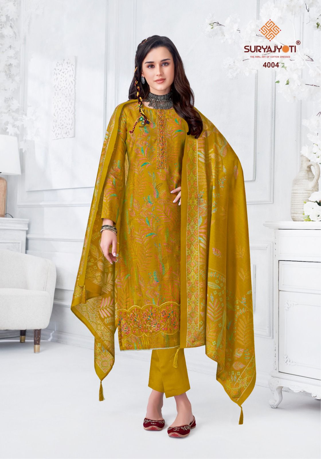Kanika Vol 4 Suryajyoti Modal Pant Style Suits Wholesale Rate