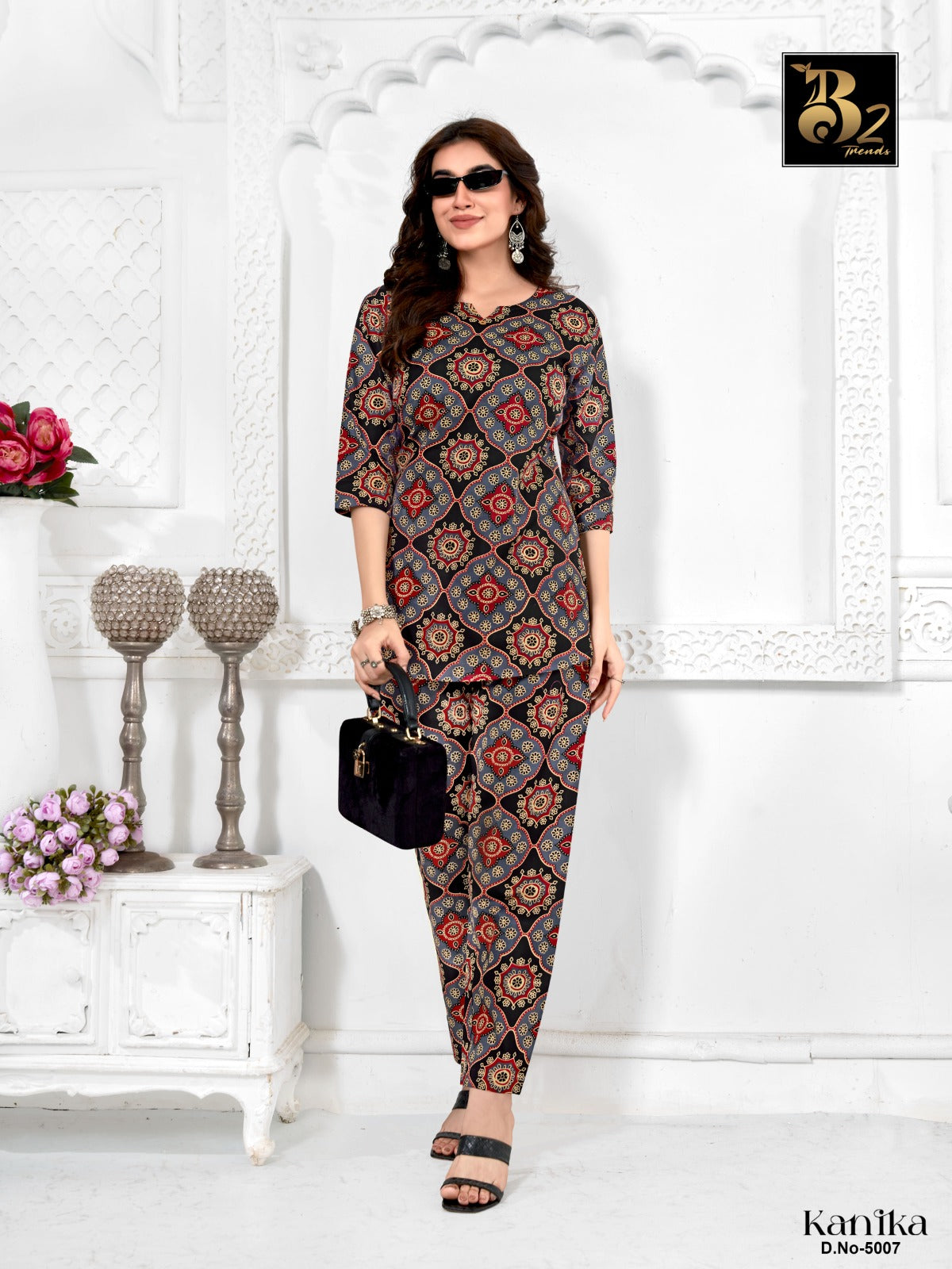 Kanika Vol 5 B2 Trends Cotton Co Ord Set Wholesale