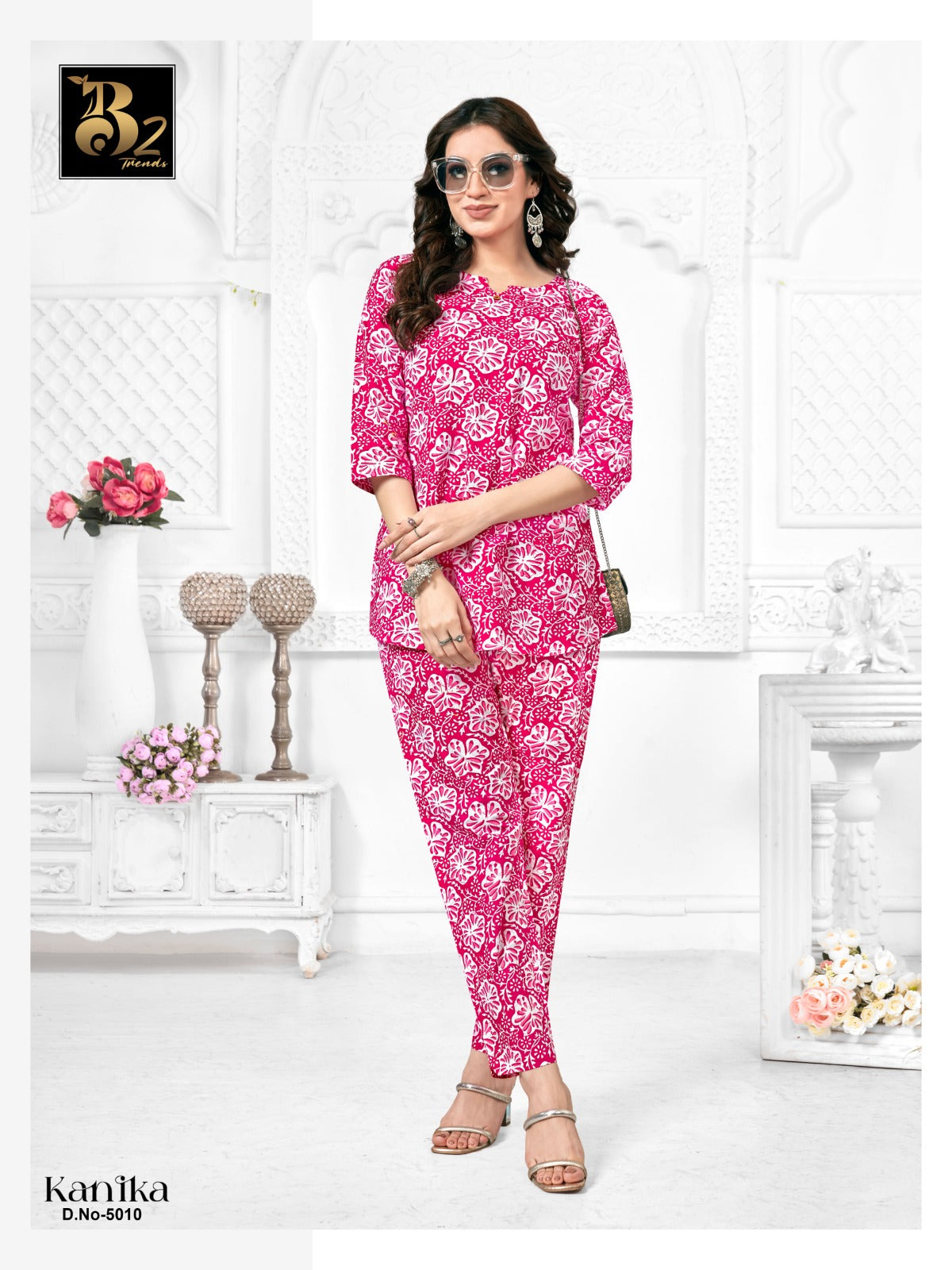 Kanika Vol 5 B2 Trends Cotton Co Ord Set Wholesale