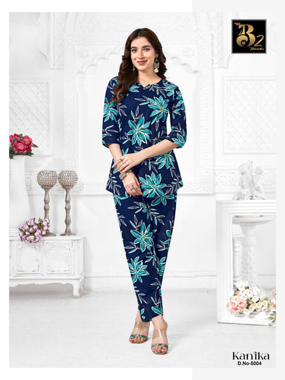 Kanika Vol 5 B2 Trends Cotton Co Ord Set Wholesale