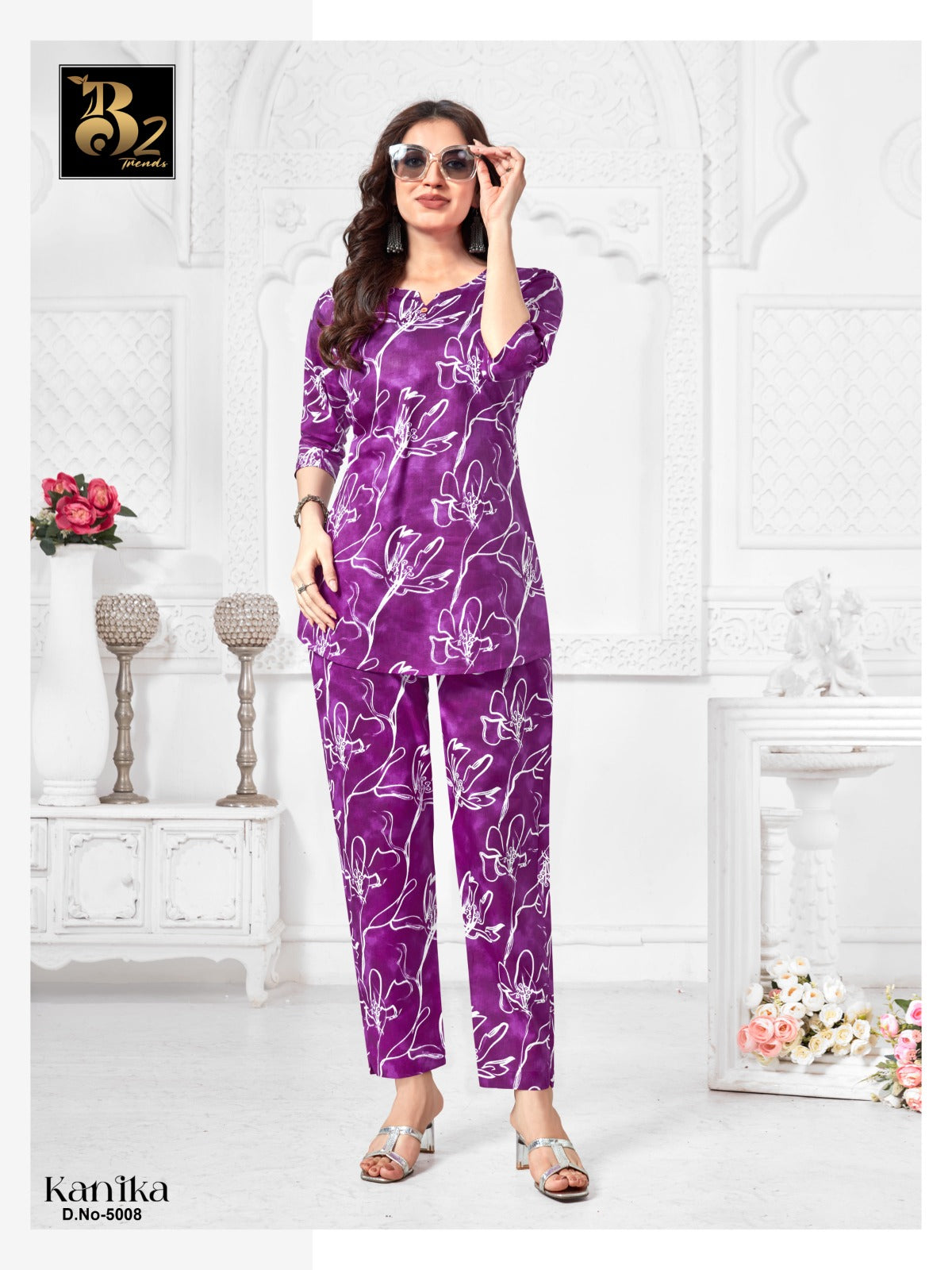Kanika Vol 5 B2 Trends Cotton Co Ord Set Wholesale