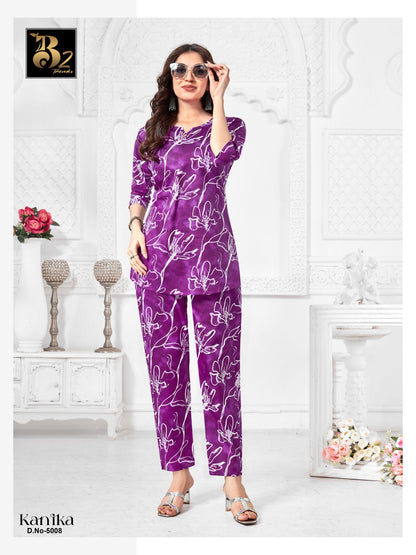 Kanika Vol 5 B2 Trends Cotton Co Ord Set Wholesale