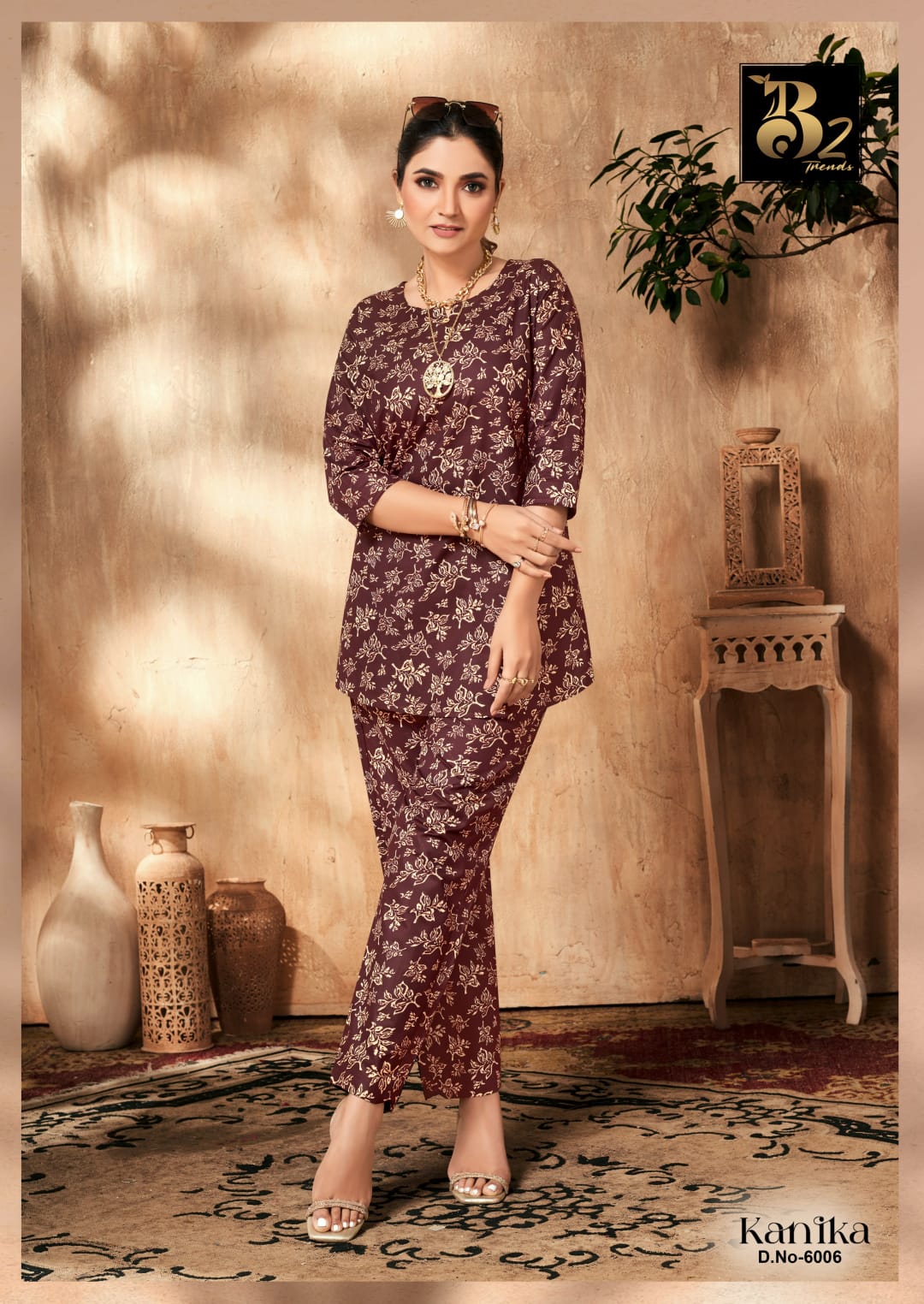 Kanika Vol 6 B2 Trends Cotton Co Ord Set Wholesale Price