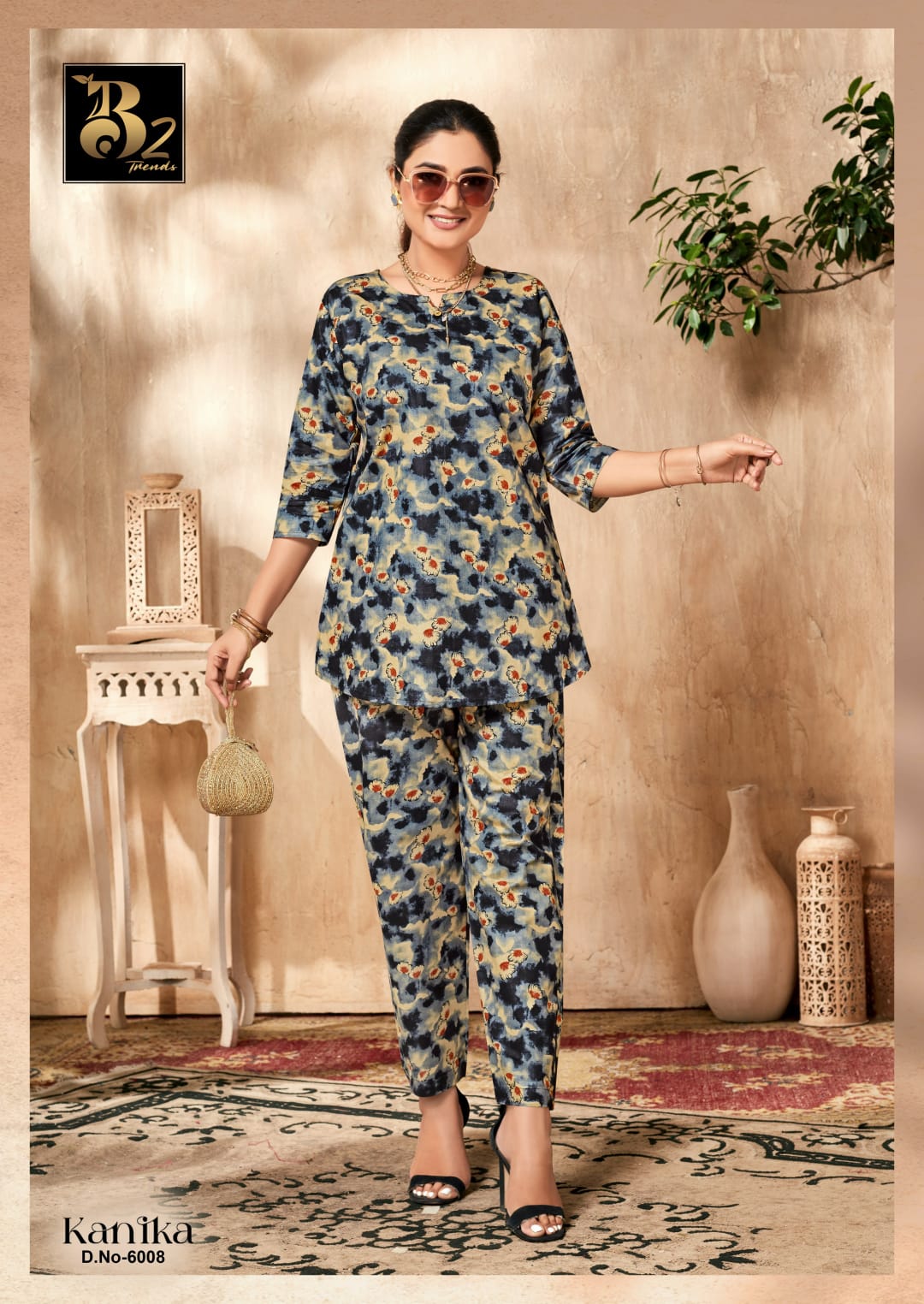 Kanika Vol 6 B2 Trends Cotton Co Ord Set Wholesale Price