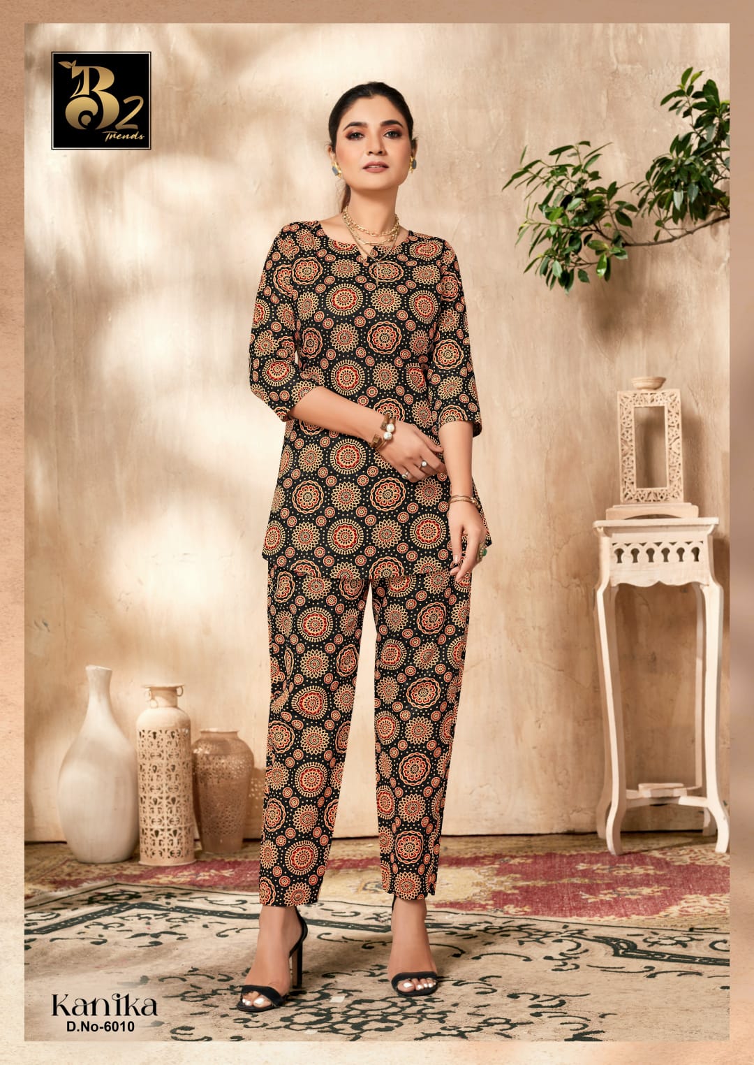 Kanika Vol 6 B2 Trends Cotton Co Ord Set Wholesale Price