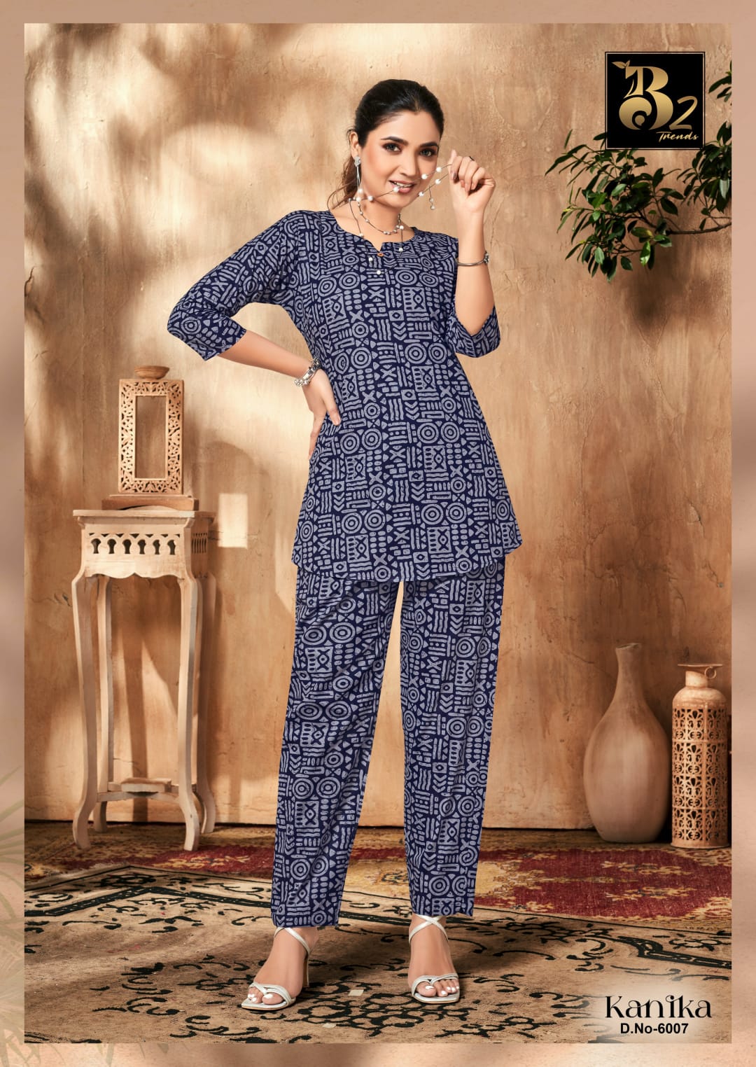 Kanika Vol 6 B2 Trends Cotton Co Ord Set Wholesale Price